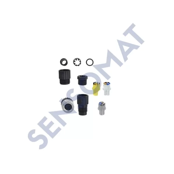 XZCC8FDM30V M8 3PİN DÜZ DİŞİ KONNEKTÖR