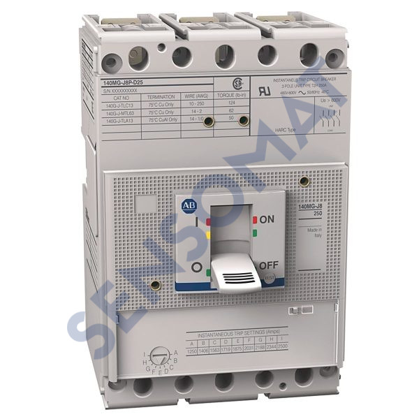 140MG-J8P-D20 Allen-Bradley 140MG 200A J Fram