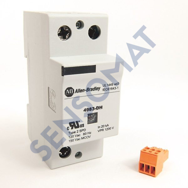 4983-DH300-50 Allen-Bradley 1Pole Din Mt Mcov